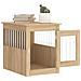Gabbia Cani Da Arredamento Rovere Sonoma 55x75x65cm Multistrato - Foto miniatura 4