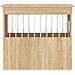 Gabbia Cani Da Arredamento Rovere Sonoma 55x75x65cm Multistrato - Foto miniatura 7