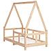 Giroletto per Bambini 70x140 cm in Legno Massello di Pino - Foto miniatura 3