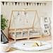 Giroletto per Bambini 70x140 cm in Legno Massello di Pino - Foto miniatura 1