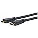 Cavo Hdmi con Ethernet Maschio / Maschio 7,5M Colore Nero - Foto miniatura 1