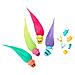 Dreamworks Trolls 3 Rageous Mountain Playset, Bambola E Accessori Hnf24 - Foto miniatura 2