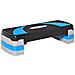Stepper Fitness per Aerobica Regolabile su 3 Altezze da 10-15-20 cm, Blu e Nero - Foto miniatura 1