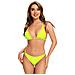 Bikini Shekini Con Spalline Regolabili, Giallo, Taglia L - Foto miniatura 2