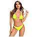 Bikini Shekini Con Spalline Regolabili, Giallo, Taglia L - Foto miniatura 1