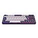 Alu87a Viola/bianco - Tastiera Gaming Meccanica Iso (de) - Foto miniatura 1