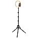Kit Influence Xl Anello Luminoso 26cm Con Treppiede 1,6m, Nero - Foto miniatura 1