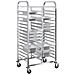 Carrello Portateglie con 32 GN Contenitori 75x55x162,5 cm - Foto miniatura 4