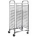 Carrello Portateglie con 32 GN Contenitori 75x55x162,5 cm - Foto miniatura 7