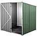 Box In Acciaio Zincato Casetta Attrezzi Da Giardino 175x185cm X H1.92m - 70kg - 2,92mq - Verde - Foto miniatura 6