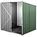 Box In Acciaio Zincato Casetta Attrezzi Da Giardino 175x185cm X H1.92m - 70kg - 2,92mq - Verde - Foto miniatura 2
