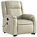 Lusso Casadino -  Poltrona Alzapersona Elettrica Reclinabile Crema In Similpelle - Foto miniatura 3
