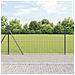 Recinzione Euro con Base in Calcestruzzo 25 x 0,8 m Grigio Rete - Foto miniatura 2