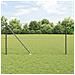 Euro Fence con 13 pali appuntiti 1x25 m Acciaio zincato Grigio - Foto miniatura 2