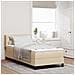Letto box spring con materasso con materasso Crema 90 x 190 cm - Foto miniatura 2
