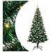 Albero di Natale artificiale con luci integrate Verde 180 cm - Foto miniatura 1
