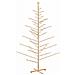 Albero di Natale in legno con supporto Naturale 210 cm - Foto miniatura 1