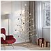 Albero di Natale in legno con supporto Naturale 210 cm - Foto miniatura 4