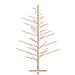 Albero di Natale in legno con supporto Naturale 210 cm - Foto miniatura 6