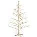 Albero di Natale in legno con supporto Naturale 210 cm - Foto miniatura 7