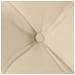 Cuscini per Seduta 4 pcs Crema 40 x 40 x 6 cm Microfibra - Foto miniatura 8