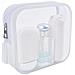 Beauty Case Da Viaggio In Silicone Bianco: Organizzatore Portatile Per Cosmetici - Foto miniatura 1
