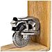 Fermalibri Legno E Alluminio Argentato 30x10x17h - Foto miniatura 7