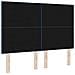 Testiera LED con luci a strisce a LED Blu 144 cm Poliestere - Foto miniatura 7