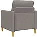 Set di Divani con Storage 2 pcs Tortora Poliestere - Foto miniatura 5