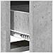 Mobile TV 100 x 33 x 47 cm Grigio Cemento Legno ingegnerizzato - Foto miniatura 7