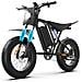 Bicicletta Elettrica R700 1500W, Batteria Rimovibile 52V 25Ah, 20 Pollici Fat Tire, 47KM /H, Display LCD - Foto miniatura 1