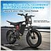 Bicicletta Elettrica R700 1500W, Batteria Rimovibile 52V 25Ah, 20 Pollici Fat Tire, 47KM /H, Display LCD - Foto miniatura 6