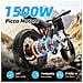 Bicicletta Elettrica R700 1500W, Batteria Rimovibile 52V 25Ah, 20 Pollici Fat Tire, 47KM /H, Display LCD - Foto miniatura 7