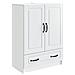 Credenza Bianco 66 x 34,5 x 92 cm Legno ingegnerizzato - Foto miniatura 1