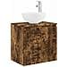 Set di Armadi da Bagno 5 pcs Rovere Fumo 50 x 14,5 x 70 cm - Foto miniatura 5
