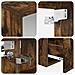 Set di Armadi da Bagno 5 pcs Rovere Fumo 50 x 14,5 x 70 cm - Foto miniatura 9