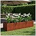 Vaso da giardino Ruggine 280 x 80 x 60 cm Acciaio Corten - Foto miniatura 2