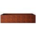 Vaso da giardino Ruggine 280 x 80 x 60 cm Acciaio Corten - Foto miniatura 4