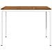 Tavolo Bar da Giardino Naturale e Bianco 147 x 88,5 x 105 cm - Foto miniatura 3