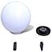 Lampione Solare A Led Da Giardino 40cm 1pz Con Picchetto - Foto miniatura 2