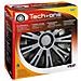 Copricerchi Auto Universali 14 Pollici Tech-one Avera Silver Black 31616 - Foto miniatura 6