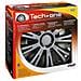 Copricerchi Auto Universali 14 Pollici Tech-one Avera Silver Black 31616 - Foto miniatura 4