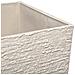 Vaso Rettangolare Per Interno Ed Esterno Beige 35x35x70cm Gaza - Foto miniatura 31