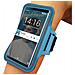 Fascia Da Braccio Sport Smartphone Finestra Touch Cinturino Regolabile Blu - Foto miniatura 8