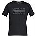 Team Issue Wordmark Ss Tee 1329582-001, Uomo, Nero, Maglietta, Numero: Xl - Foto miniatura 1