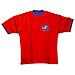 Maglietta Sportiva Moto Style Cotone Manica Corta Rosso M - Foto miniatura 1