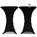 Coperture Verticali Per Tavolo 4 Pz Ø70 Cm Nero Elastico - Foto miniatura 5