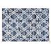 Tappet In Cotone Blu - Tappeto Rettangolare Design Moderno - 140x200cm - Adiyaman - Foto miniatura 3