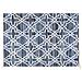 Tappet In Cotone Blu - Tappeto Rettangolare Design Moderno - 140x200cm - Adiyaman - Foto miniatura 6