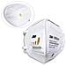 25x 3m 9502v + N95 Ffp2 Maschera Respiratore Anti Batteri Polvere Fumo Virus Pm2.5 - Foto miniatura 1